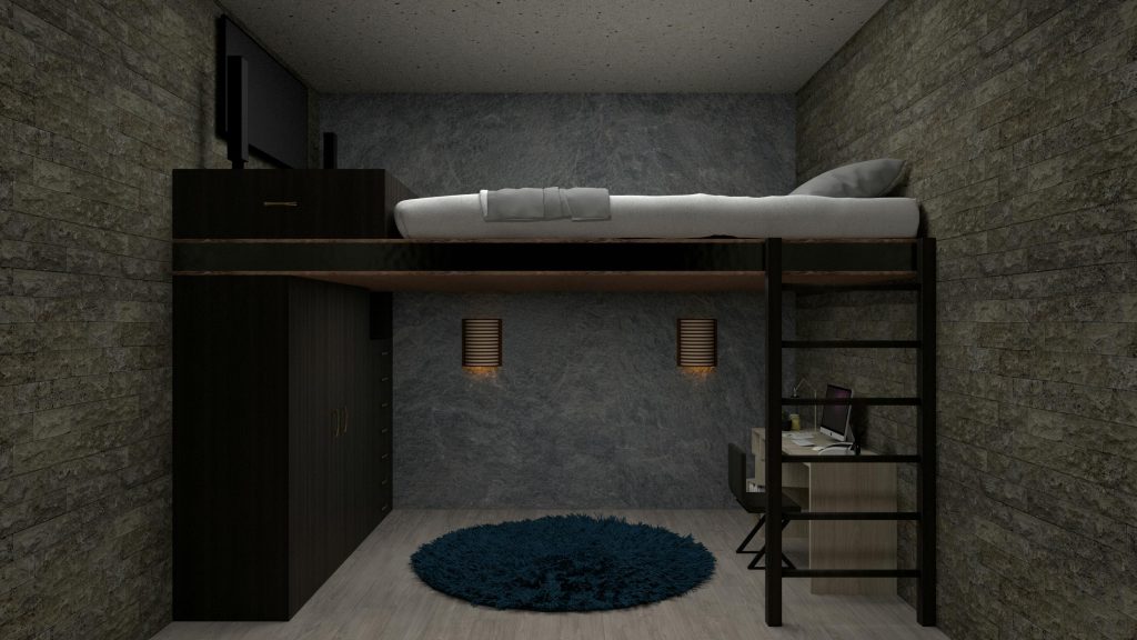 Combien d&rsquo;espace gagne-t-on avec un lit haut pour adulte ?