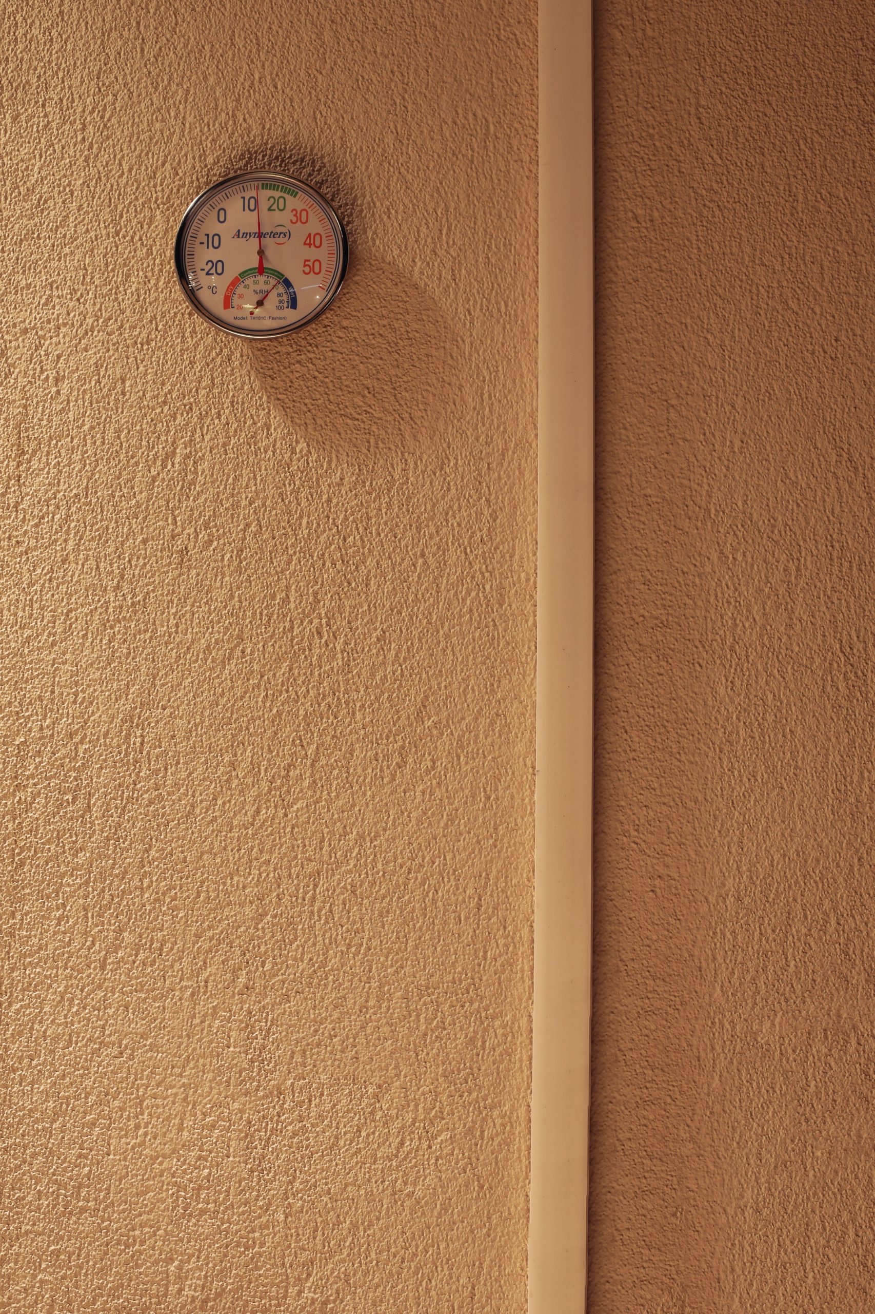 Différence de température intérieur extérieur avec isolation