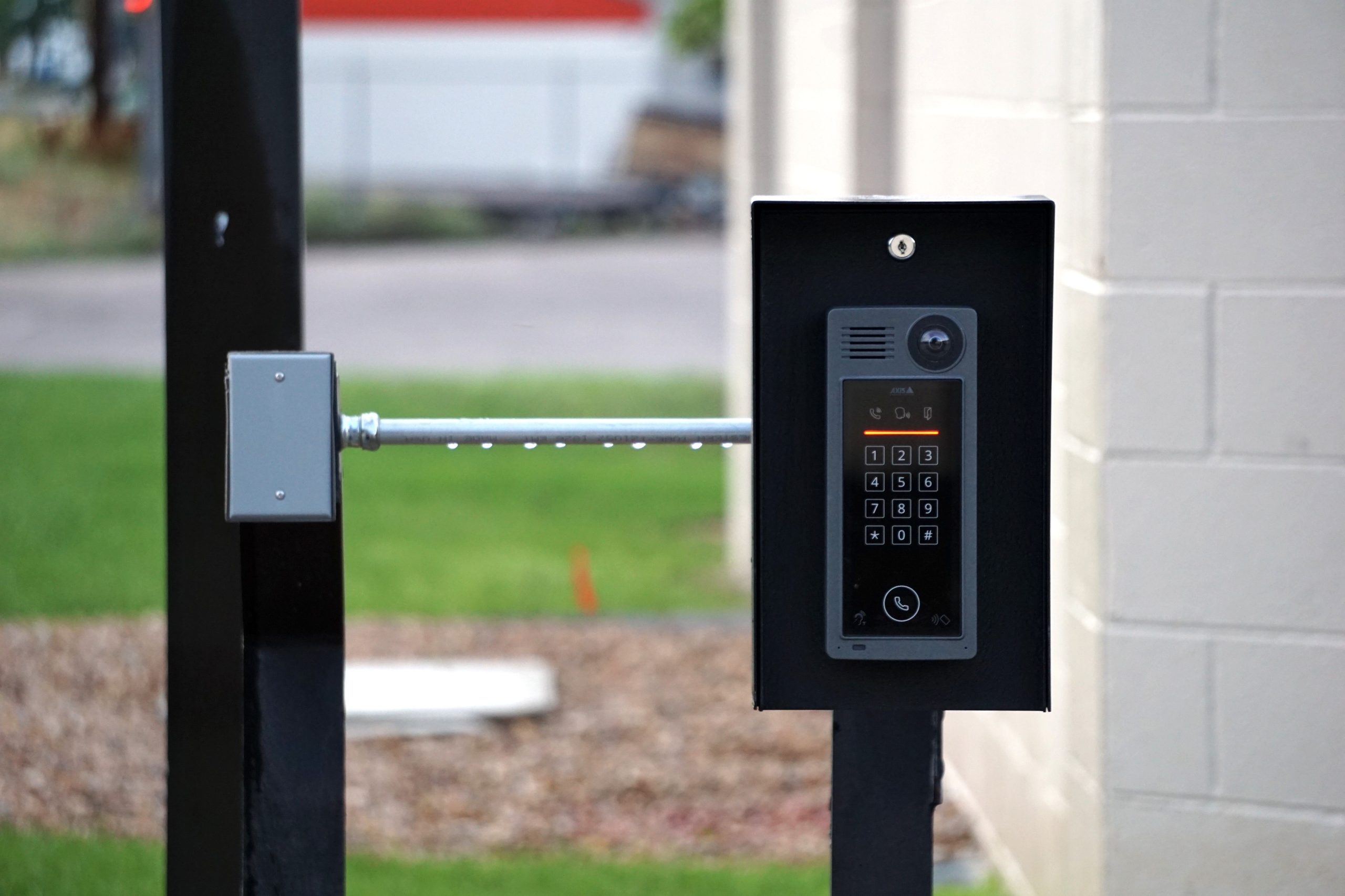 Interphone sécurité entrée résidentielle